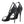 Dolce & Gabbana Grey Leather Ankle Strap Heel Sandals Shoes