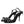 Dolce & Gabbana Black Leather Crystal Bow KEIRA Sandals Shoes