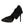 Dolce & Gabbana Black Lace Stretch Heels Mid Calf Boots Shoes