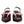 Dolce & Gabbana Pink Maroon Leather Kitten Heels Slingbacks Shoes