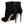 Dolce & Gabbana Black Mesh Stiletto Heels Ankle Boots Shoes