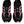 Dolce & Gabbana Black Pink SORRENTO Sport Stretch Sneakers Shoes