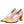 Dolce & Gabbana Pink Yellow Leather Block Heels Pumps Shoes