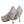 Dolce & Gabbana White Beige Leather High Heels Pumps Shoes