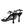 Dolce & Gabbana Black Ankle Strap High Heels Sandals Shoes