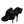 Dolce & Gabbana Black Lace Stretch Heels Mid Calf Boots Shoes