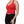 Dolce & Gabbana Red Viscose Sleeveless Halter Cropped Tank Top