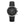Cluse Black Leather Watch