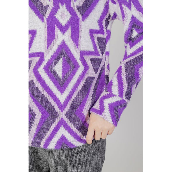 Street One Purple Polyamide Sweater