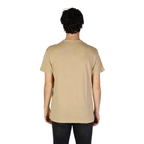 Tommy Hilfiger Jeans Beige Cotton Rigenerato T-Shirt