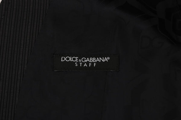 Dolce &amp; Gabbana Grey Wool Stretch -liivi