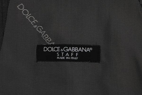 Dolce &amp; Gabbana Grey STAFF puuvillainen Rayon-liivi