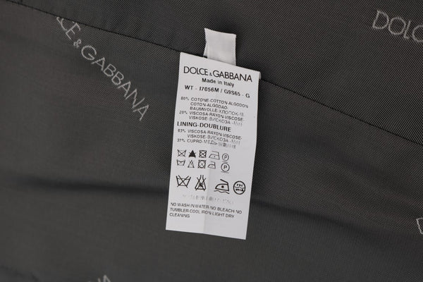 Dolce &amp; Gabbana Grey STAFF puuvillainen Rayon-liivi