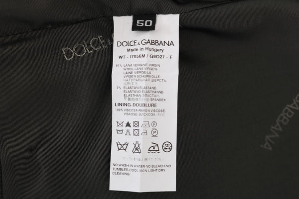 Dolce &amp; Gabbana Grey STAFF villainen joustava liivi