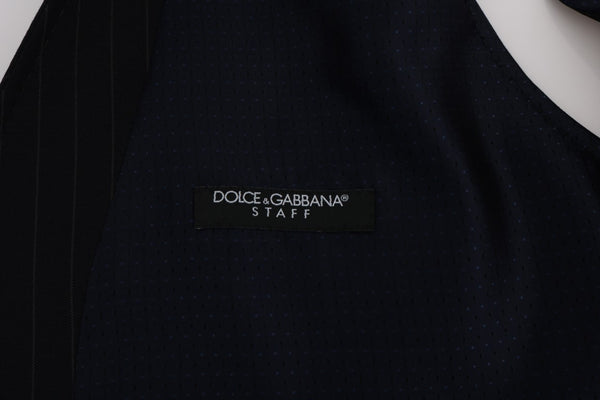 Dolce &amp; Gabbana Blue STAFF villainen joustava liivi