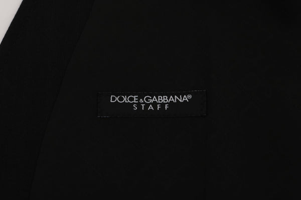 Dolce &amp; Gabbana musta STAFF villainen joustava liivi