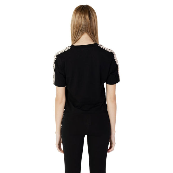 Guess Active Black Cotton Tops & T-Shirt