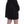 Versace Jeans Elegant Black Silk Blend Shift Dress