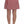 Dolce & Gabbana Silver Red Striped Above Knees Skirt