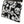 Dolce & Gabbana Black White Panda Pattern Clutch Pouch Bag