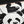 Dolce & Gabbana Black White Panda Pattern Clutch Pouch Bag