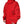 Dolce & Gabbana Red Nylon Hooded Men Full Zip Parka Jacket