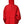 Dolce & Gabbana Red Nylon Hooded Men Full Zip Parka Jacket
