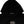 Dolce & Gabbana Black Crown Cotton Hooded Sweatshirt Sweater