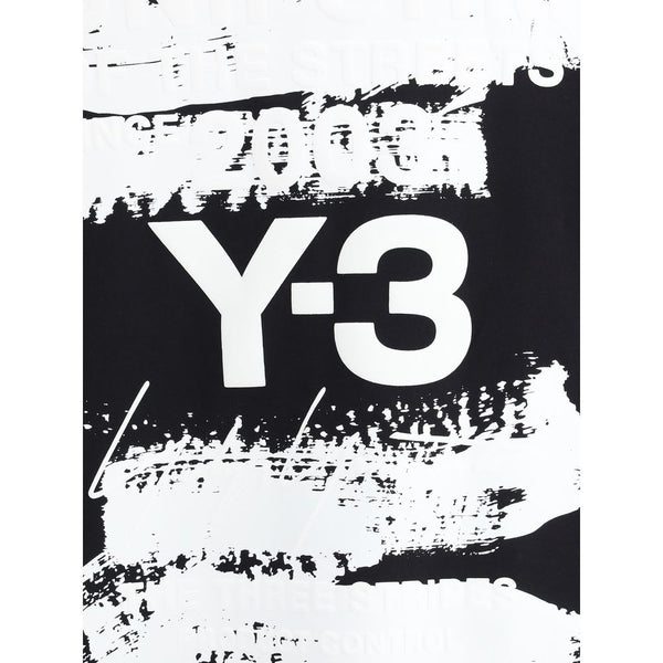 Y-3 Long Sleeve Jersey whit maxi print