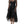 Dolce & Gabbana Black Tulle A-line Midi Cocktail Gown Dress