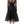 Dolce & Gabbana Black Tulle A-line Midi Cocktail Gown Dress