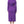 Max Mara Studio Purple Long Sleeves V-neck Sheath Midi Dress