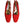 Dolce & Gabbana Red Platform Slingback Heels Sandals Shoes