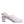 Dolce & Gabbana Off White Block Heel Slingback Sandals Shoes