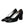 Dolce & Gabbana Black Leather Block Heels Pumps Shoes