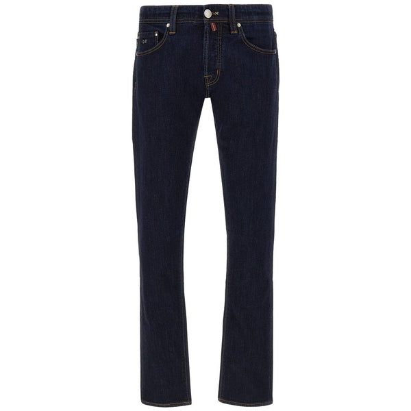 Tramarossa Blue Cotton Jeans & Pant