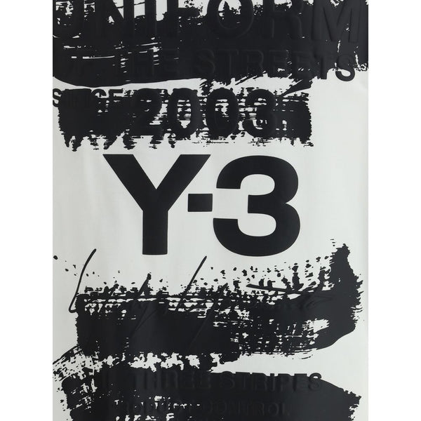 Y-3 Long Sleeve Jersey whit maxi print