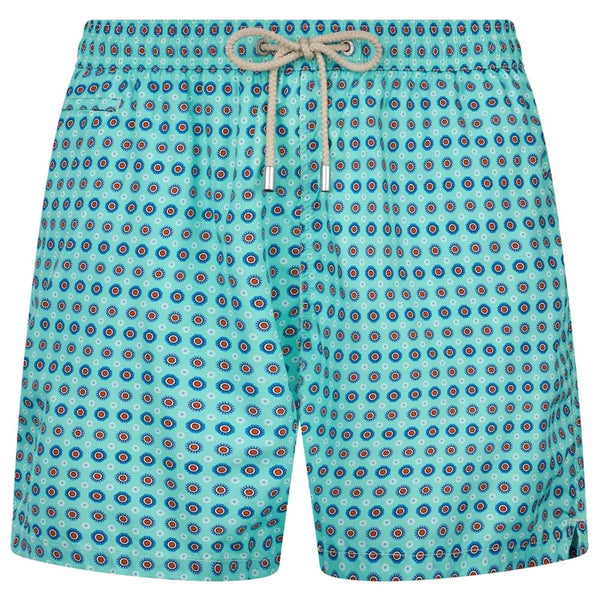 MC2 Saint Barth Light Blue Polyester Men Swimwear