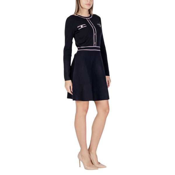 Morgan De Toi Black Viscose Dress