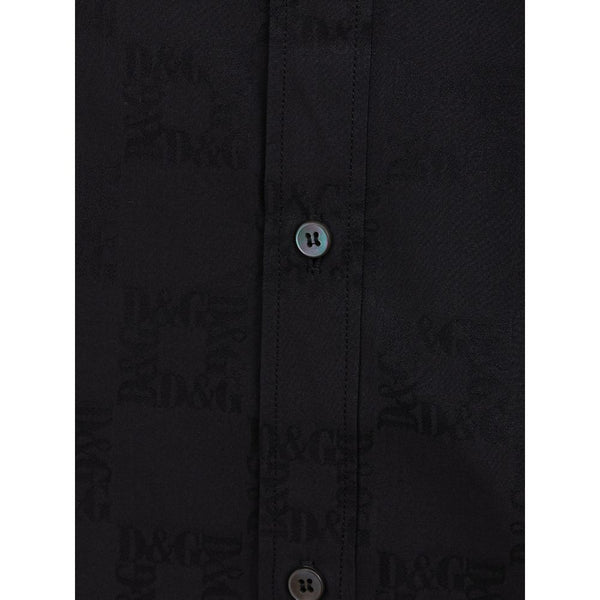 Dolce & Gabbana Black Cotton Shirt