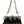 Dolce & Gabbana Black Tassel Gold Baroque Crystal Evening Clutch