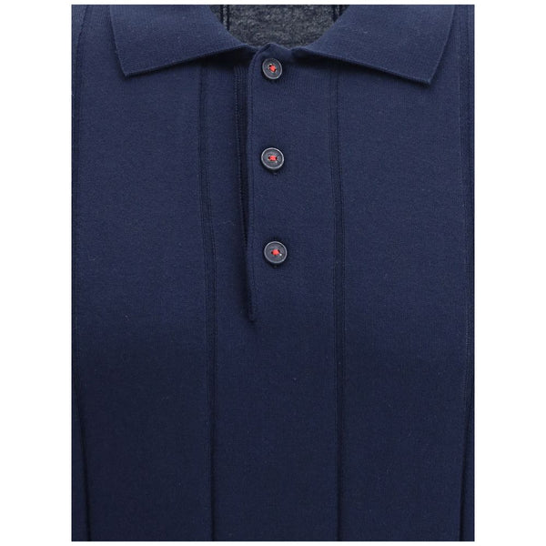 Kiton Ribbed Polo Shirt