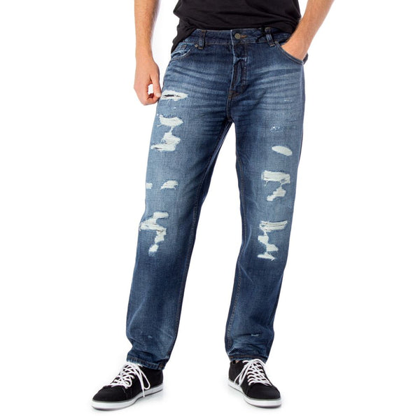 Only & Sons Blue Cotton Jeans & Pant