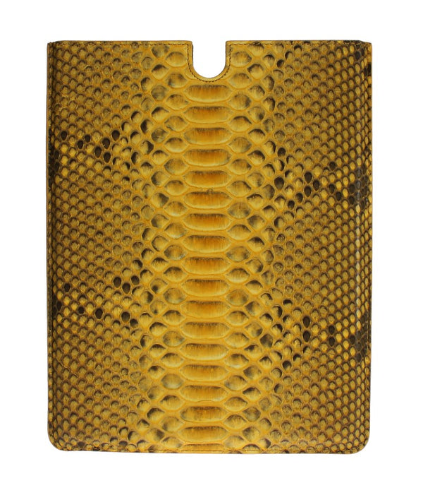 Dolce &amp; Gabbana Yellow Snakeskin P2 Tablet eBook Cover