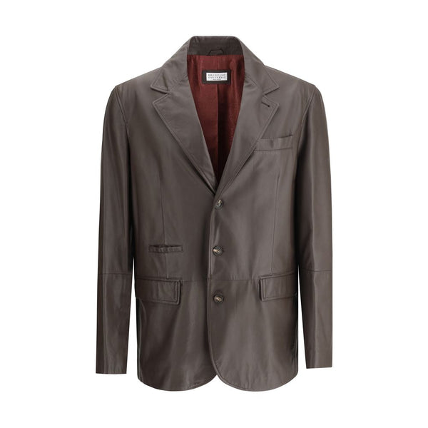 Brunello Cucinelli Leather Jacket