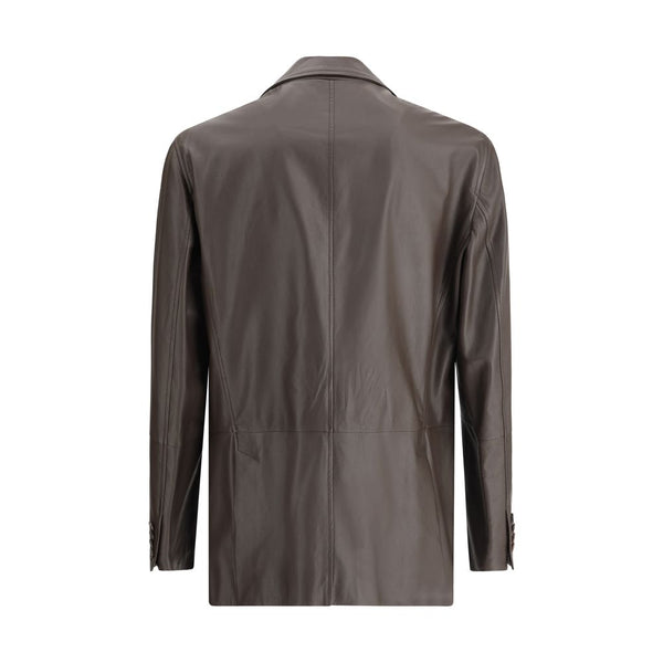 Brunello Cucinelli Leather Jacket