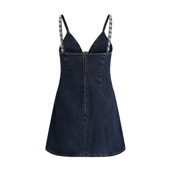 Self-Portrait Denim Mini Dress