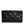 Dolce & Gabbana Black Leather Crystal Embellished Logo Shoulder Bag