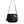Dolce & Gabbana Black Leather Flap Saddle Shoulder Bag