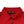 Dolce & Gabbana Red Cashmere Collared Pullover Sweater